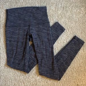 Lululemon heather grey high waisted wunder unders